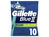 Gillette Blue II Plus Slalom Herrenrasierer Blau, Grün