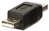 Lindy 71229 tussenstuk voor kabels USB A Zwart