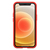 OtterBox React telefontok 13,7 cm (5.4") Borító Vörös, Átlátszó