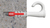 Fischer 564171 screw anchor / wall plug 25 pc(s) Screw hook & wall plug kit