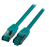 EFB Elektronik MK6001.1,5GR netwerkkabel Groen 1,5 m Cat6a S/FTP (S-STP)