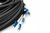 Digitus Vorkonfektionierte Glasfaser Universal Breakout Kabel, Singlemode OS2, 8 Fasern, LC/UPC - LC/UPC