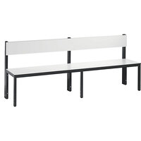 Banc de vestiaire COMFORT simple face