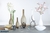 LEONARDO Vase 50 beige Beauty Flaschenform mit poliertem Schliff - Blickfang