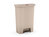 Abfalleimer Slim Jim® Step-On-Tretabfallbehälter, 90 l, Kunststoff, Pedal vorne, beige