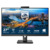PHILIPS IPS monitor 27" 276B1JH, 2560x1440, 16:9, 350cd/m2, 4ms, USB-C(+dokkoló)/4xUSB/LAN/DP/HDMI, hangszóró/webkamera