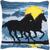 Cross Stitch Kit: Cushion: Horses in Moonlight