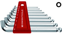 Winkel-Stiftschlüsselsatz PB 2212 H-10, 9-teilig, 1,5-10 mm