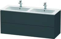 DURAVIT LC625804949 Waschtischunterbau L-CUBE 1290 x 481 x 555 mm graphit matt