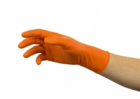 Ansell 93-856 Microflex® Gr. 7,5-8 Nitrilhandschuh orange, puderfrei unsteril