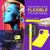 Hülle Neon für iPhone 15 Pro Silikon Schutzhülle Bunt Slim Case Handyhülle Cover Gelb