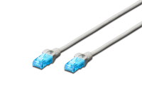 CAT 5e U-UTP patch cable. PVC. AWG 26/7. Length 20m. color grey