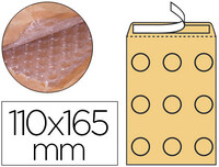 Sobre Burbujas Crema Q-Connect A/000 110 X 165 mm Caja de 100