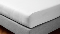 Matratzenvollbezug Pura 40cm; 140x200 cm (BxL); weiß