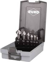 RUKO 102152RO Marófúró készlet 6 részes 6.3 mm, 8.3 mm, 10.4 mm, 12.4 mm, 16.5 mm, 20.5 mm HSS Hengeres befogószár 1 készlet