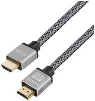 Maxtrack HDMI Csatlakozókábel HDMI-A dugó, HDMI-A dugó 1.00 m Fekete C 221-1 HNL Ultra HD (8K) HDMI kábel