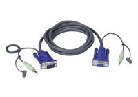 VGA/Audio Cable 1.8m VGA / Audio Cable, 1.8 m, KVM kábelek
