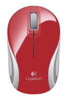 M187 Mini Mouse, Red Wireless Mouse