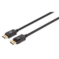 Displayport 1.4 Cable, , 8K@60Hz, 3M, Braided Cable, ,