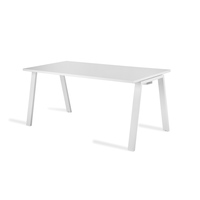 MESA DE OFICINA SERIE BLANCA 200x80 BLANCO/BLANCO