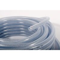 Water hose made of PVC, clear