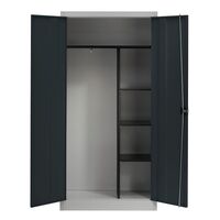 Steel cabinet with double doors