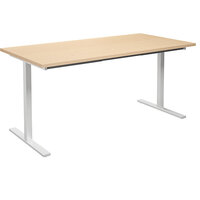 Mesa multiusos DUO-T, tablero recto