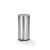 Stainless steel pedal bin, round