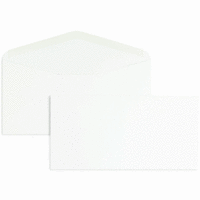 Briefumschläge DINlang 120g/qm gummiert VE=100 Stück weiß