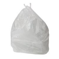 1000X Jantex Pedal Bin Liners 10 Litre White Waste Dustbin Trash Bags Kitchen