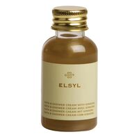 Elsyl Natural Look Bath & Shower Cream with Ginseng Hotel Toiletries 40 ml 50 pc