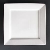 Lumina Square Plates in White Capacity - 295mm/ 11 3/4" Pack Quantity - 2