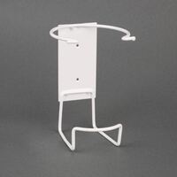 Hygiplas Wall Bracket in White for Easy Retrieving Wipes From the Tub (J236)