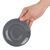 Olympia Cafe Flat White Saucers Charcoal in Charcoal Grey - 12 Pack - 135 mm