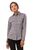 Chef Works Women's Pilot Shirt in Grey with Matching Buttons - Polycotton - XL
