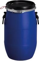 Weithalsfass 30 l blau D310xH510 mm Öffnung D251 mm 2 Tragegriffe