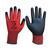 Pred Ruby 10 - Size 10 Red 13 Gauge Polyurethane Elasticated Cuff Pred RUBY Lightweight Glove (Pair)