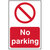 Scan 0605 No Parking - PVC 200 x 300mm