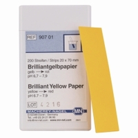6.7 ... 7.9pH Indicator papers without colour scale