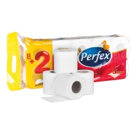 Primasoft Perfex tekercses toalettpapír, 3 retegű, 10 db