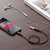 Przejściówka adapter audio AUX do iPhone MFI Lightning - 3.5mm mini jack 18cm czarny