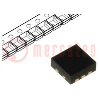 IC: power switch; high-side; 0,2÷2,5A; Ch: 1; MOSFET; SMD; DFN6