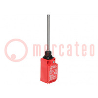 Limit switch; spring, total length 116,8mm; NO + NC; 5A; PG11