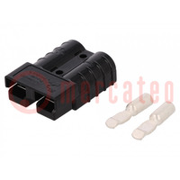 Connector: wire-wire; plug; SB50; hermaphrodite; PIN: 2; for cable