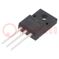 Tranzisztor: N-MOSFET; egysarkú; 600V; 3,5A; 35W; SC67