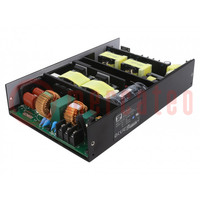 Power supply: switched-mode; for building in; 600W; 24VDC; 25A