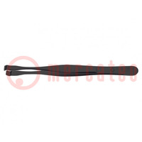 Tweezers; Blade tip shape: round; Tweezers len: 145mm; ESD
