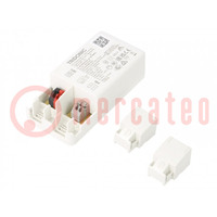 Power supply: switched-mode; LED; 8W; 27÷42VDC; 180mA; 198÷264VAC