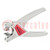 Stripping tool; Øcable: 3.2÷4.4mm; Wire: round; Tool length: 161mm