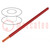 Wire; Silivolt®-HV; 1x2.5mm2; stranded; OFC; silicone; red; 12.5kV
